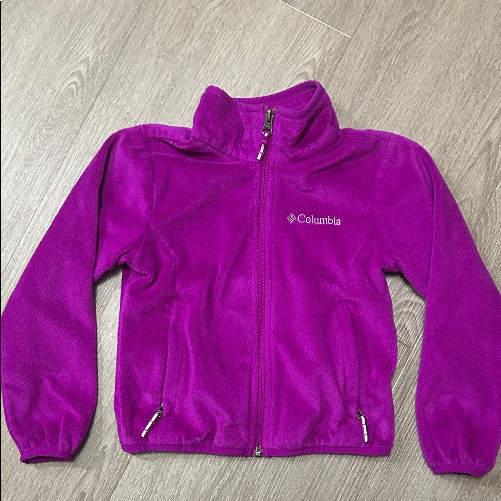 Columbia Vibrant Purple Fleece Jacket